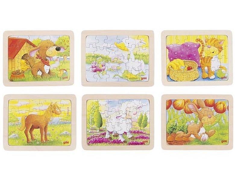 Image of Puzzle Einlegepuzzle Tiere II