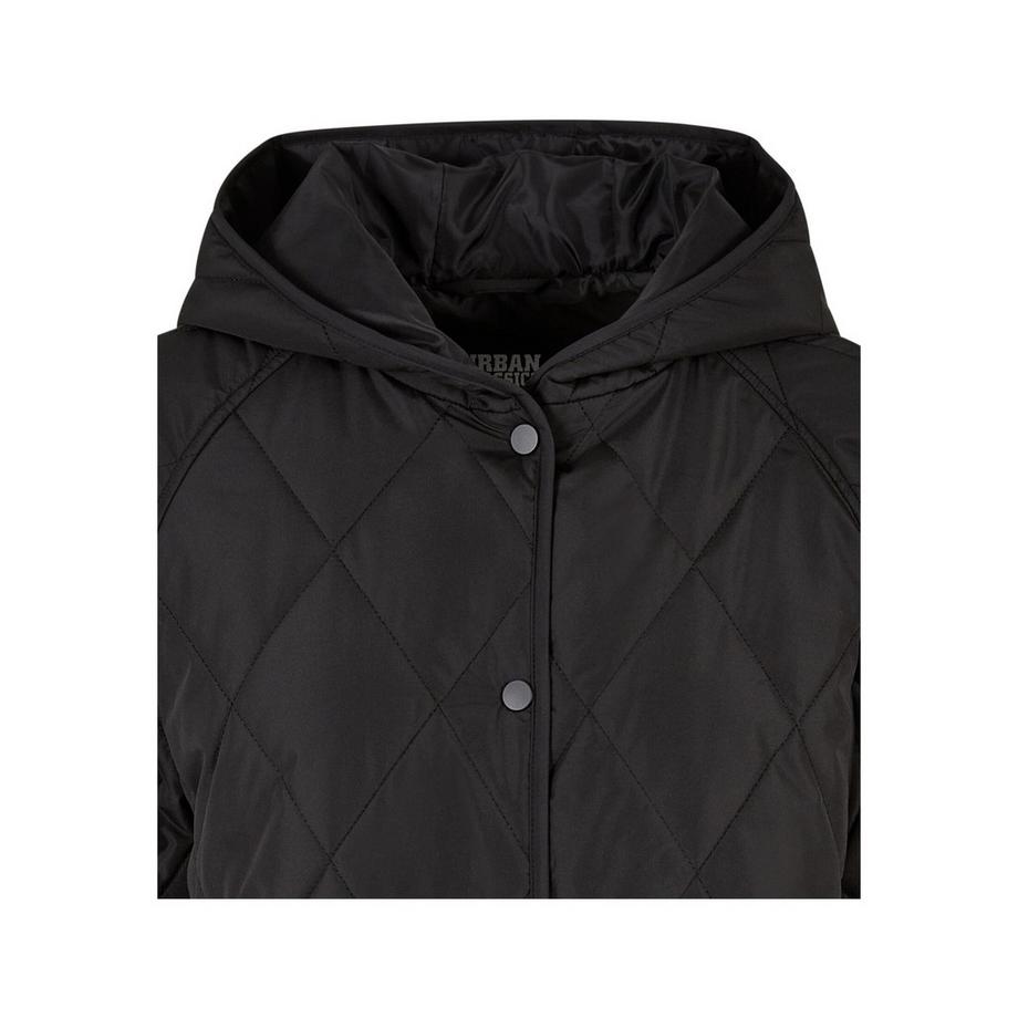 URBAN CLASSICS Diamond Oversize Kapuzen Daunenjacke  