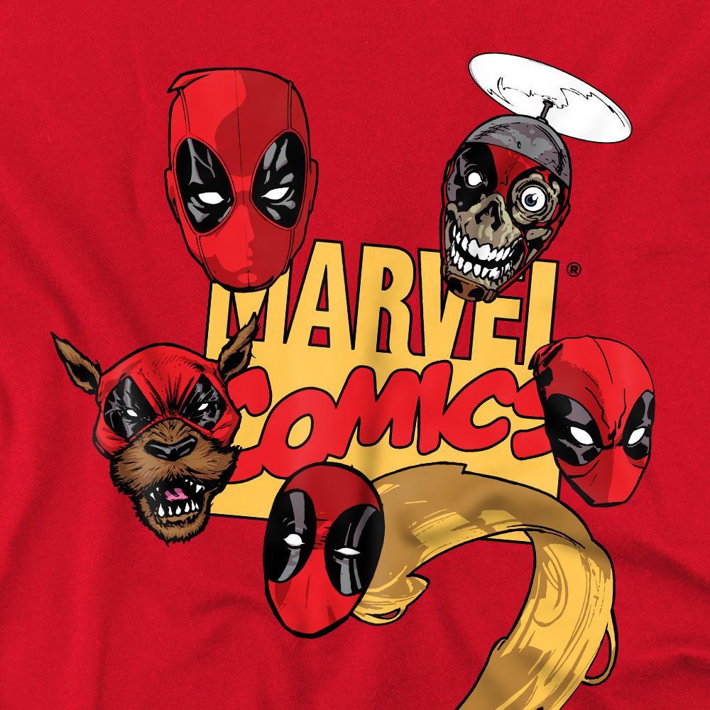 Deadpool Bedrucktes Kurzarm T-Shirt  