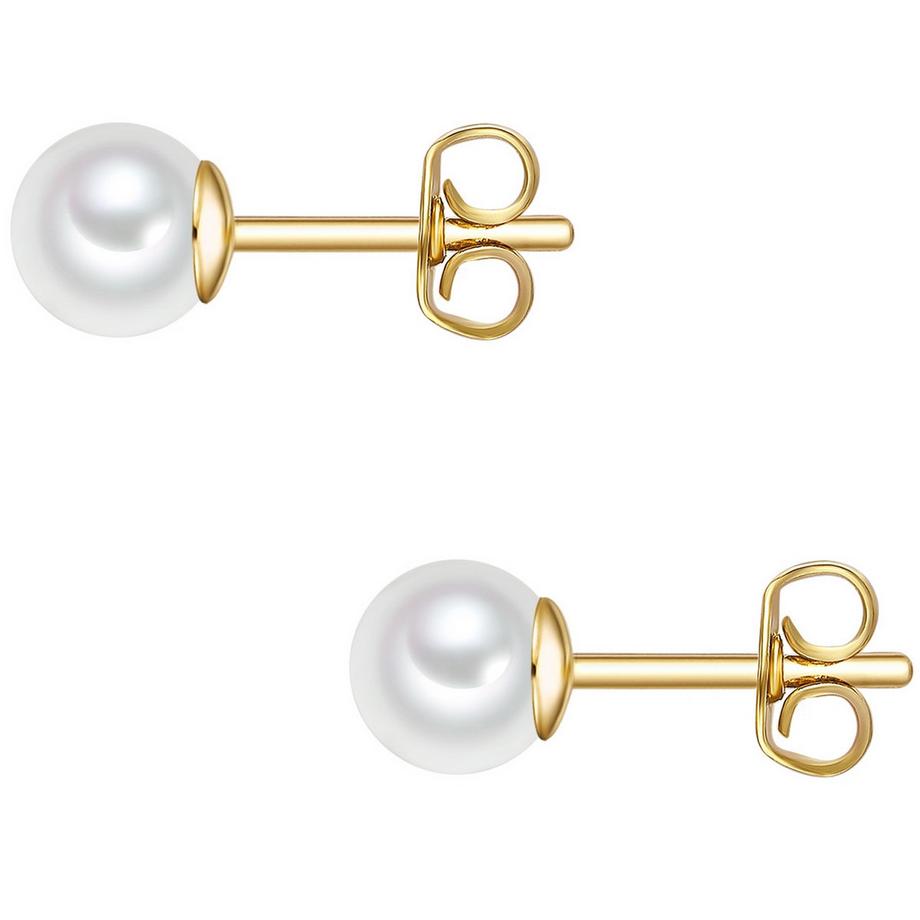 Rafaela Donata  Boucles d'oreilles perles Argent sterling Muschelkernperle 