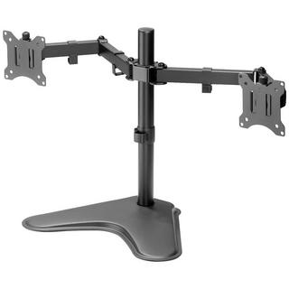 Digitus  Dual Monitor-Halter mit Standfuss 15-32″, 2x 8 kg 