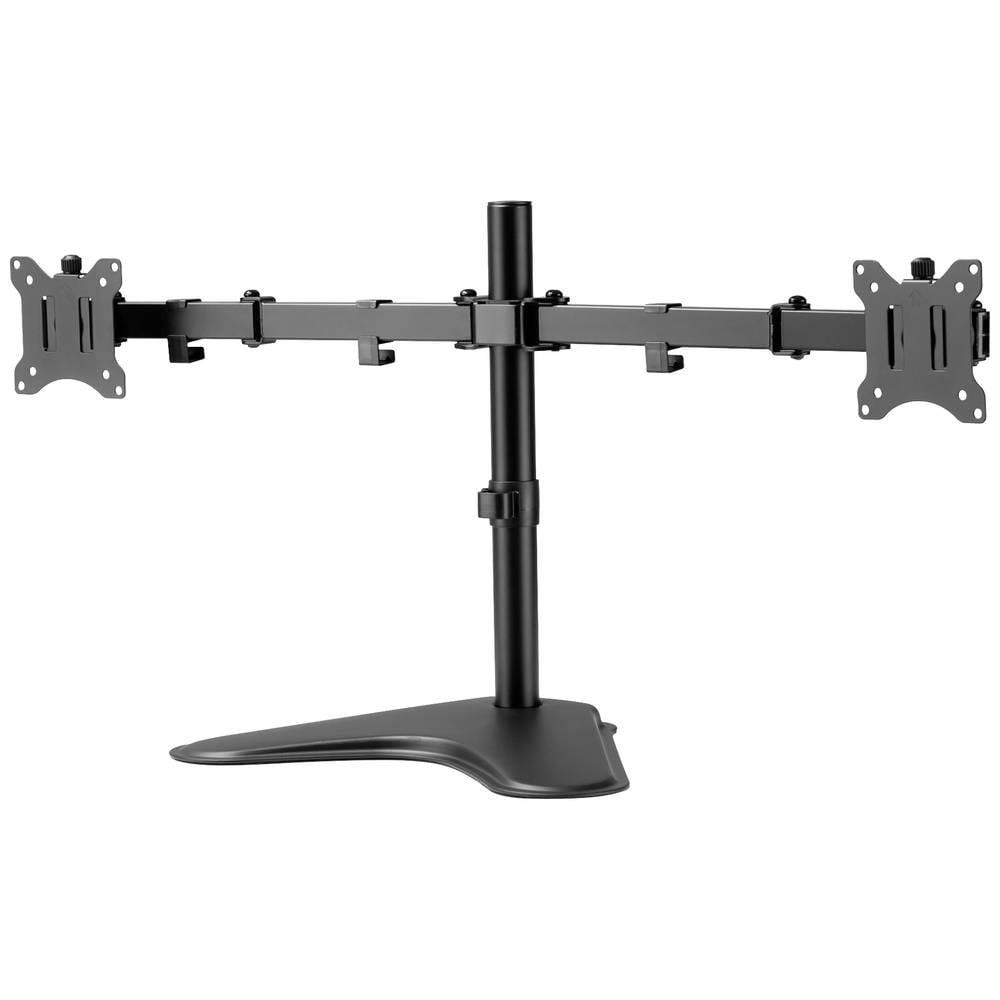 Digitus  Dual Monitor-Halter mit Standfuss 15-32″, 2x 8 kg 