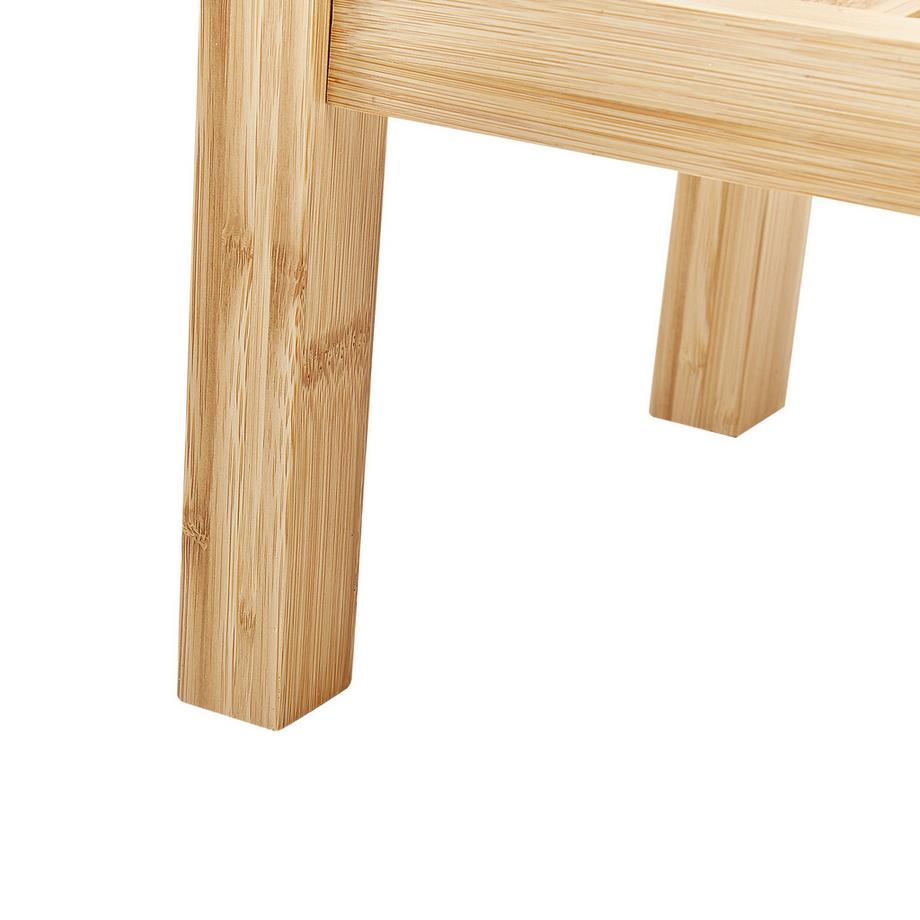 Beliani Table d'appoint en Bambou  TREMONT  