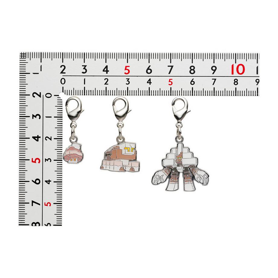 Pokémon Nacli Naclstack Garganacl Schlüsselanhänger 3er Set  