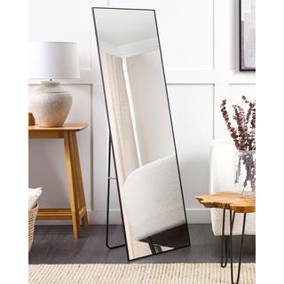 Beliani Miroir sur pied en Aluminium Moderne BEAUVAIS  