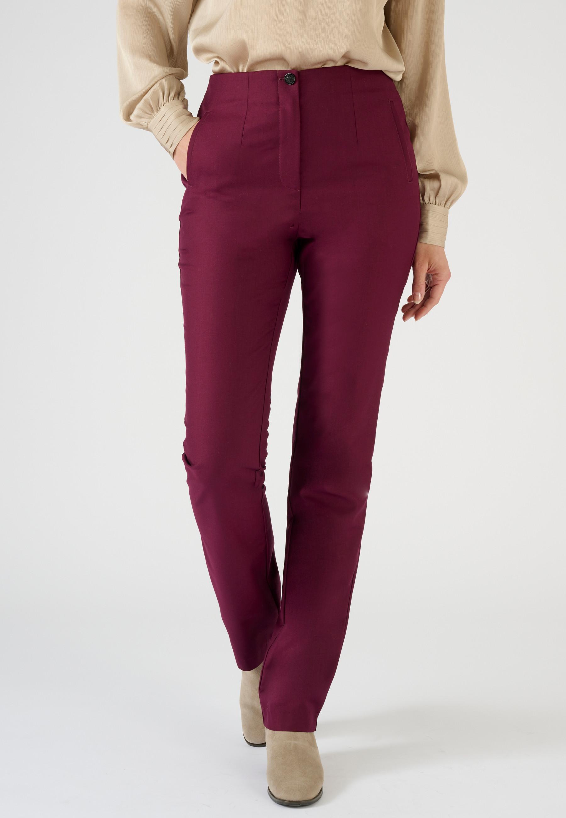 Image of Hose Mit Bauch-weg-effekt Damen Violett 40