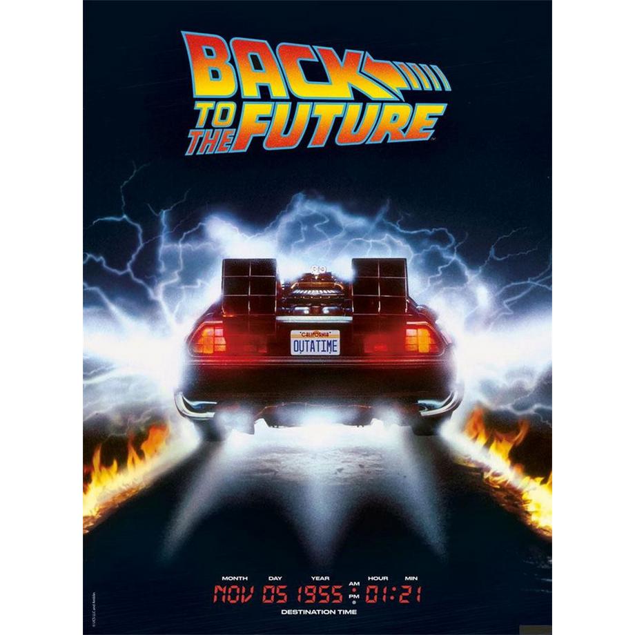 Clementoni  Puzzle Cult Movies Back to the Future (500Teile) 