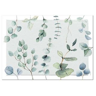 trendform Sets de table en papier EUCALYPTUS 4 x 12 feuilles  