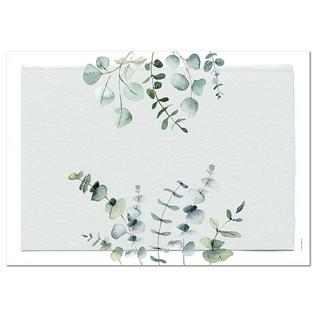 trendform Sets de table en papier EUCALYPTUS 4 x 12 feuilles  