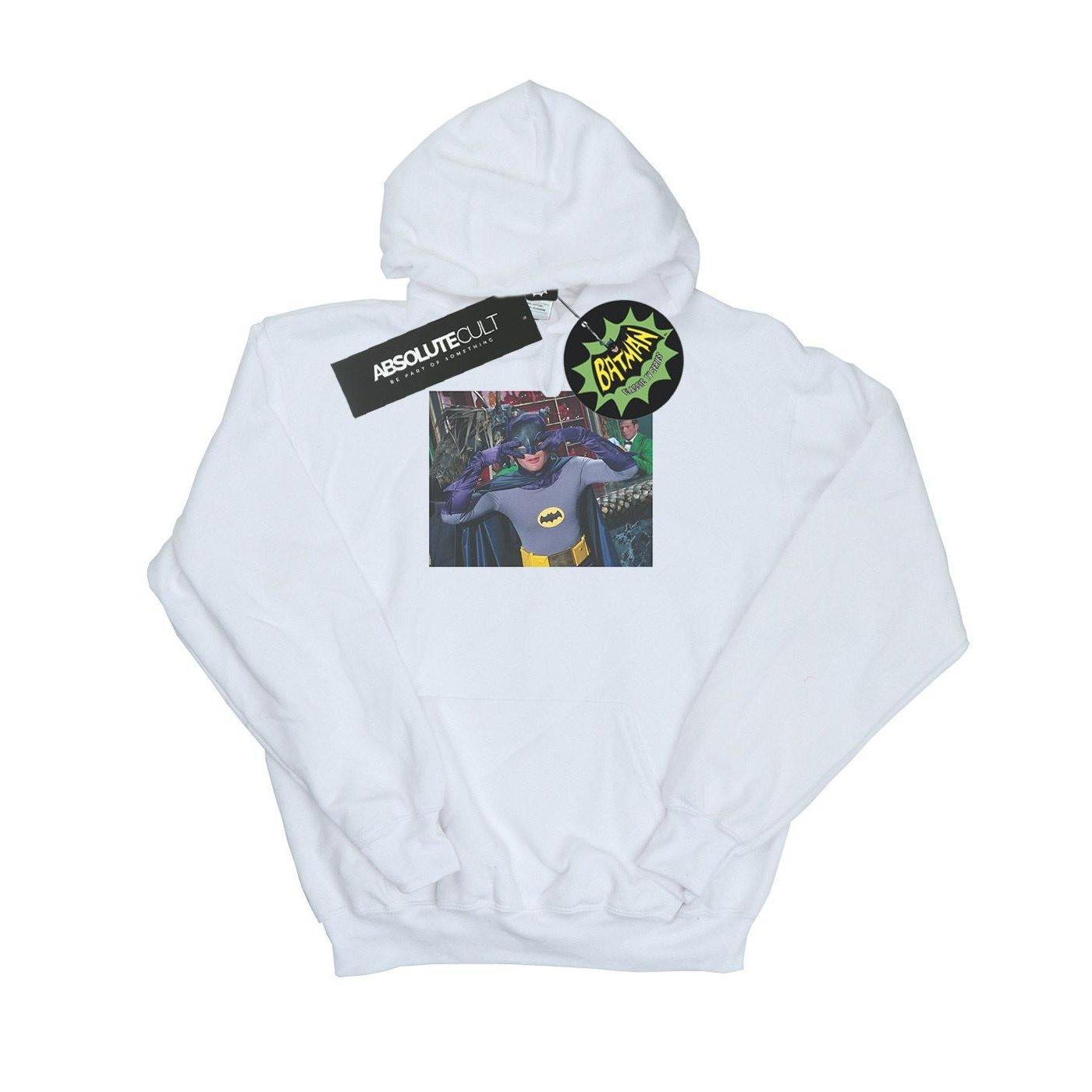 Image of Batman Tv Series Batdance Photo Kapuzenpullover Herren Weiss M