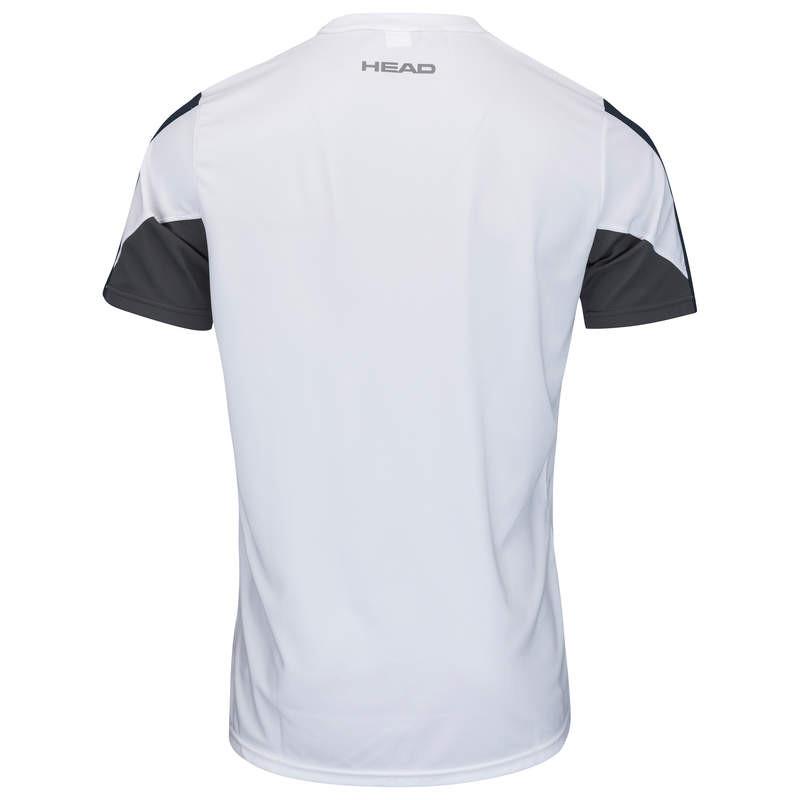 Head  Club Tech T-Shirt M blanc/bleu foncé 