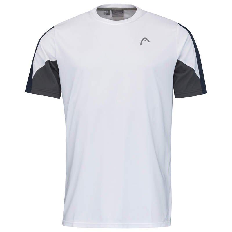 Head  Club Tech T-Shirt M blanc/bleu foncé 