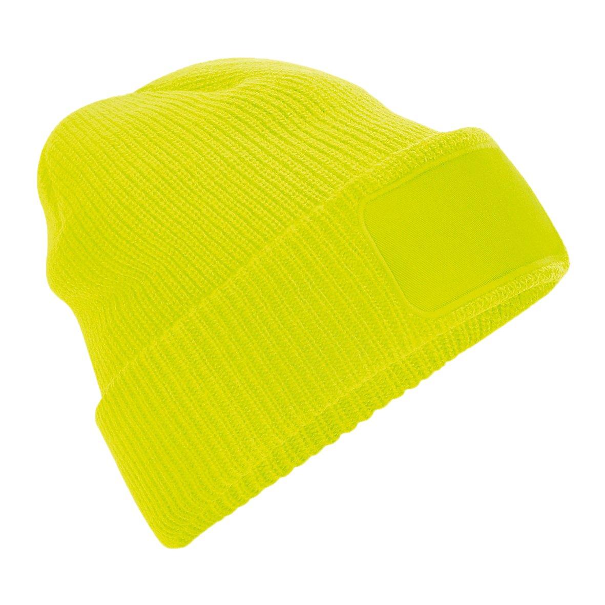 Image of Thinsulate Printers Beanie Herren Gelb ONE SIZE