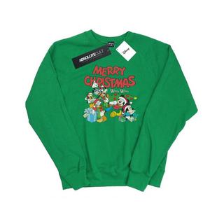 Disney  Mickey Mouse And FriendsWinter Wishes Sweatshirt 