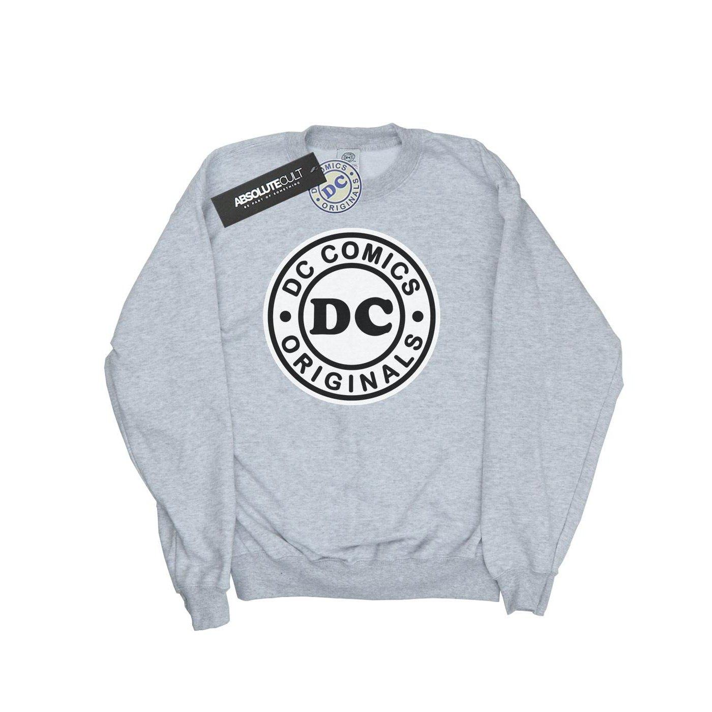 Image of Dc Originals Logo Sweatshirt Jungen Grau 152-158