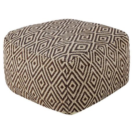 Beliani Pouf en Lana Boho MANISA  