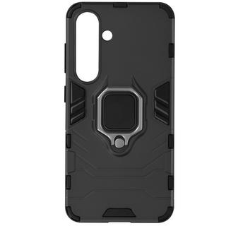 Avizar  Cover anello Samsung Galaxy S24 nera 