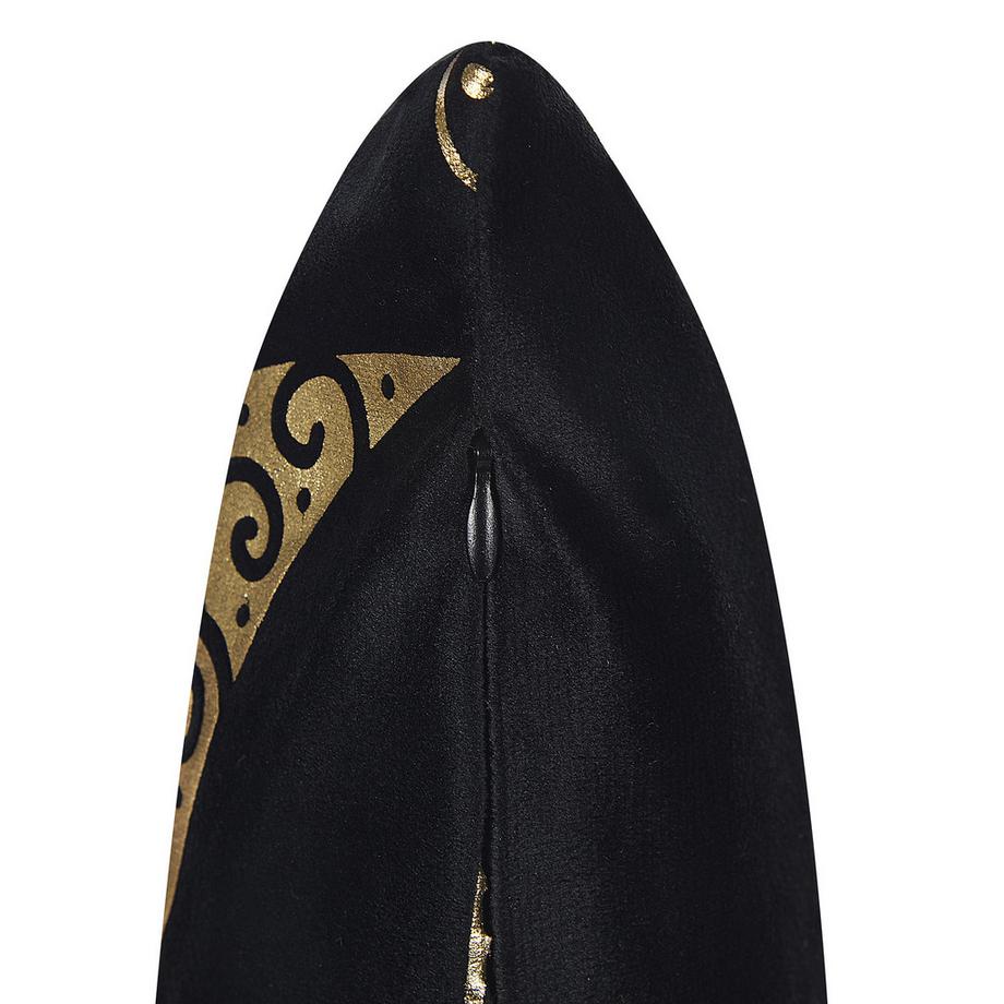 Beliani Lot de 2 coussins décoratifs en Velours  URSINIA  