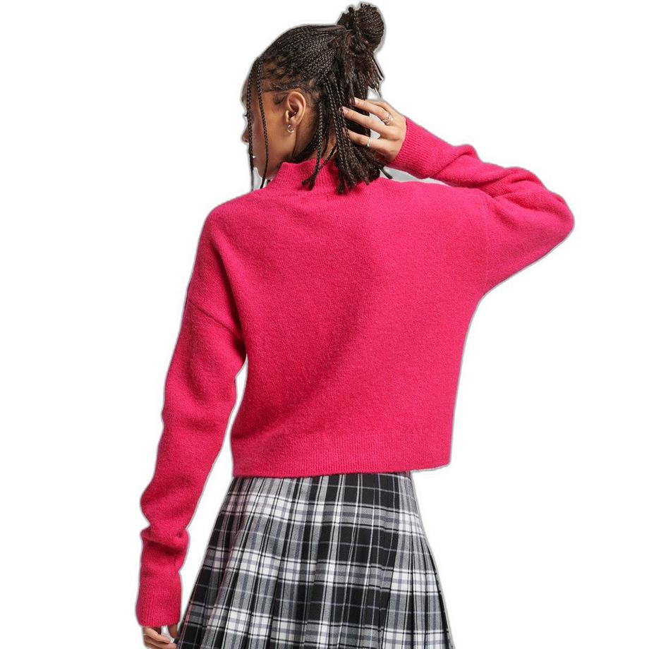 Superdry Vintage Essential Maglione Collo a Camino  