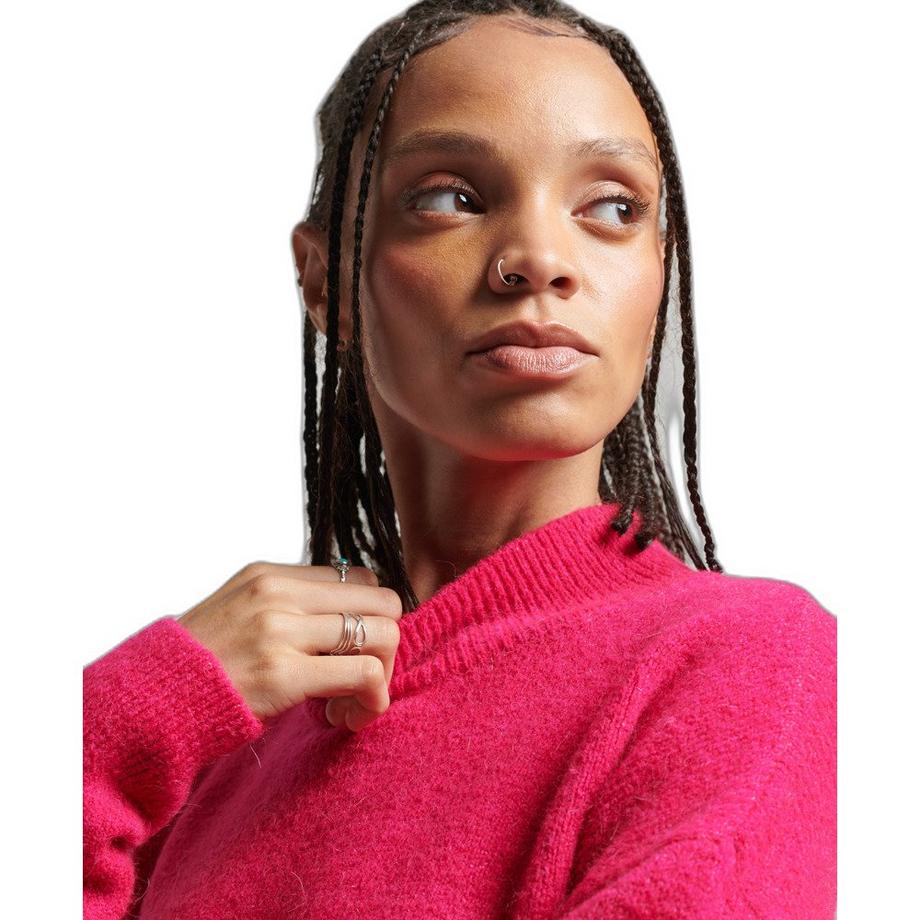 Superdry Vintage Essential Maglione Collo a Camino  