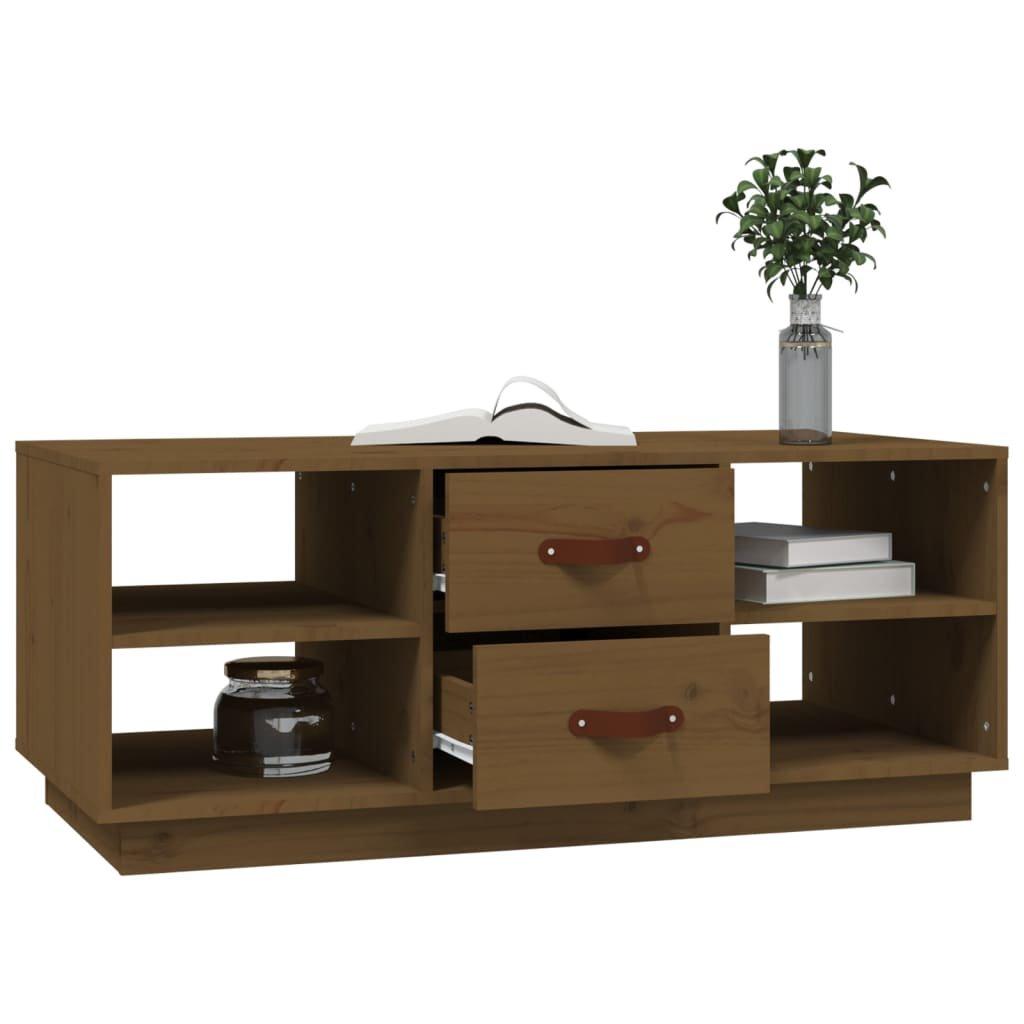 VidaXL Table basse bois  