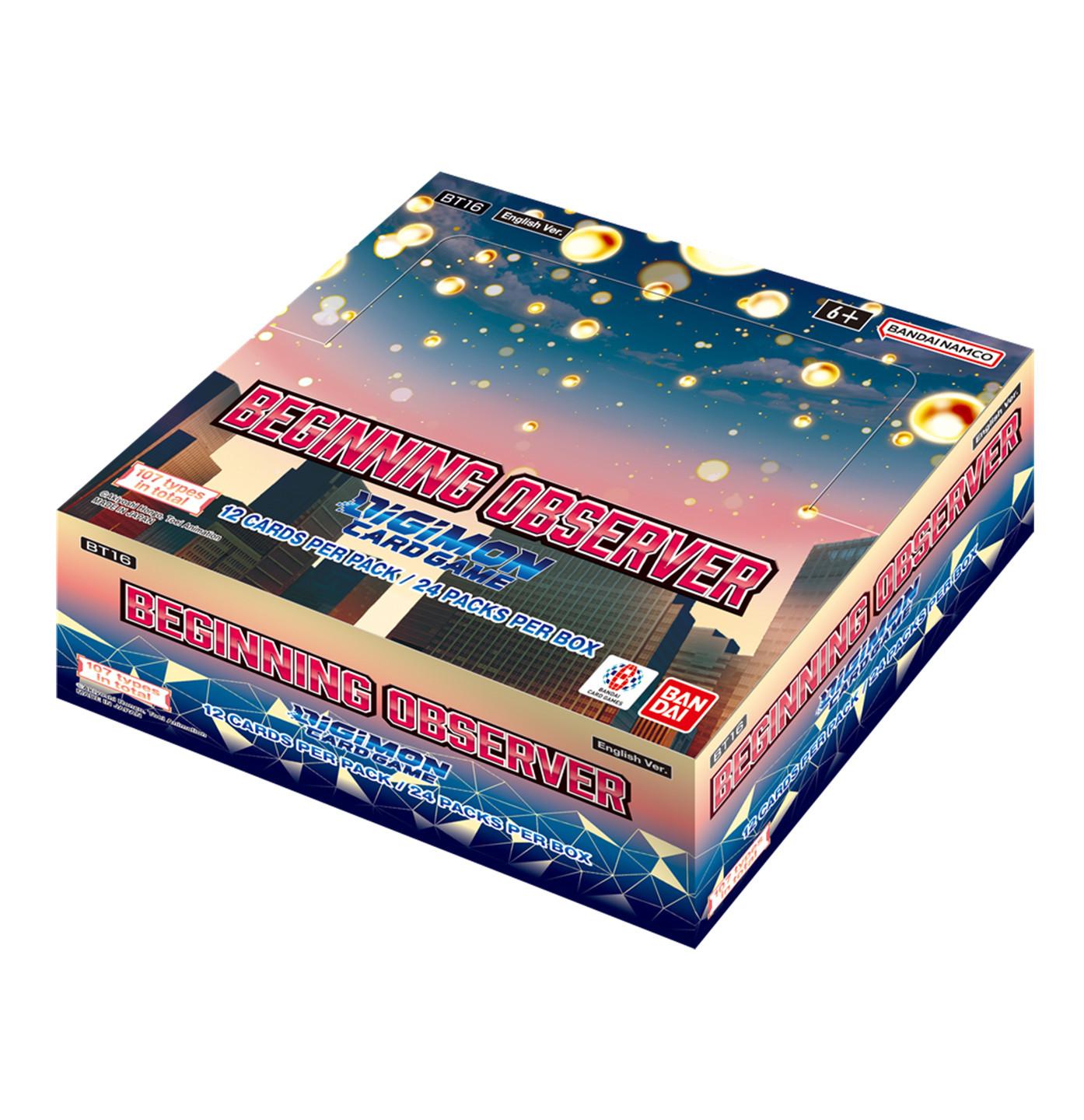Image of Beginning Observer Booster Display BT16 - Digimon Card Game - EN