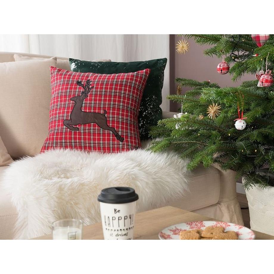 Lot de 2 coussins décoratifs en Polyester Cottage COMET