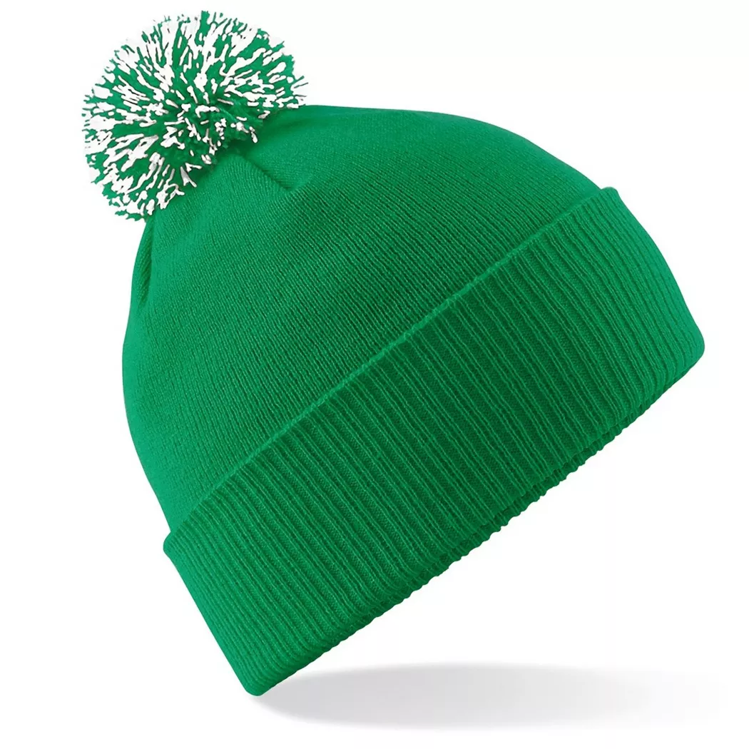 Beechfield - Snowstar Duo Extreme Winter-Hut, Snowstar Duo Extreme Cappello Invernale, Onesize, Verde