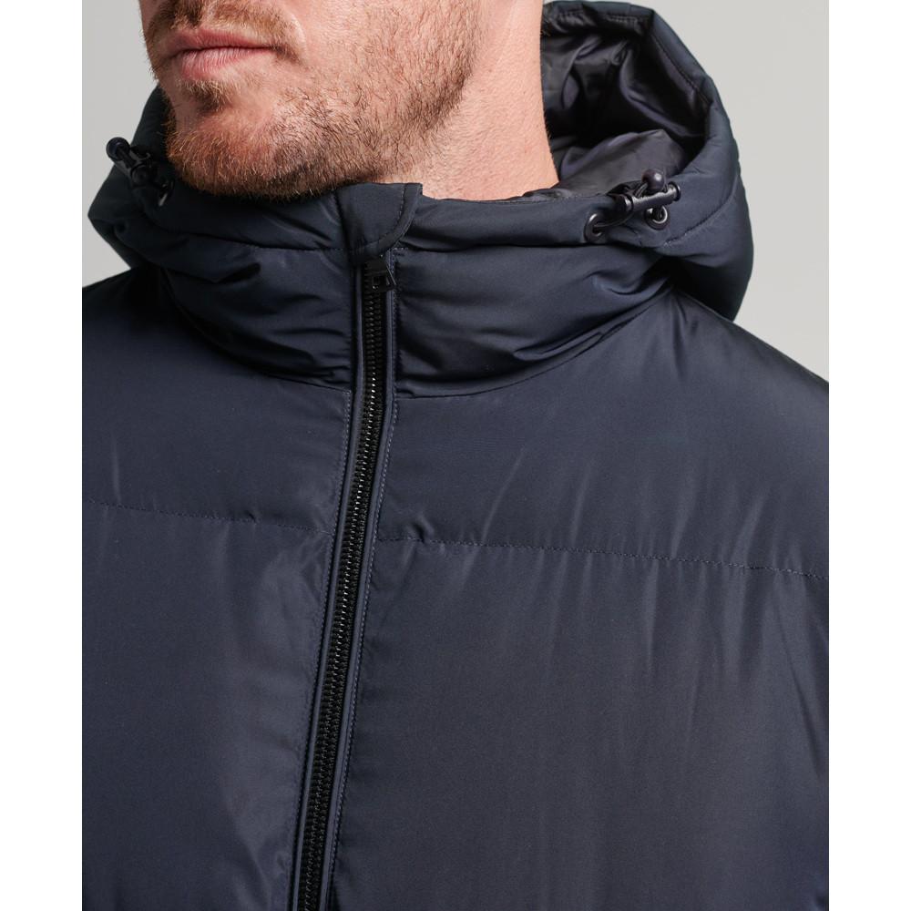 Superdry  lange daunenjacke super duvet 