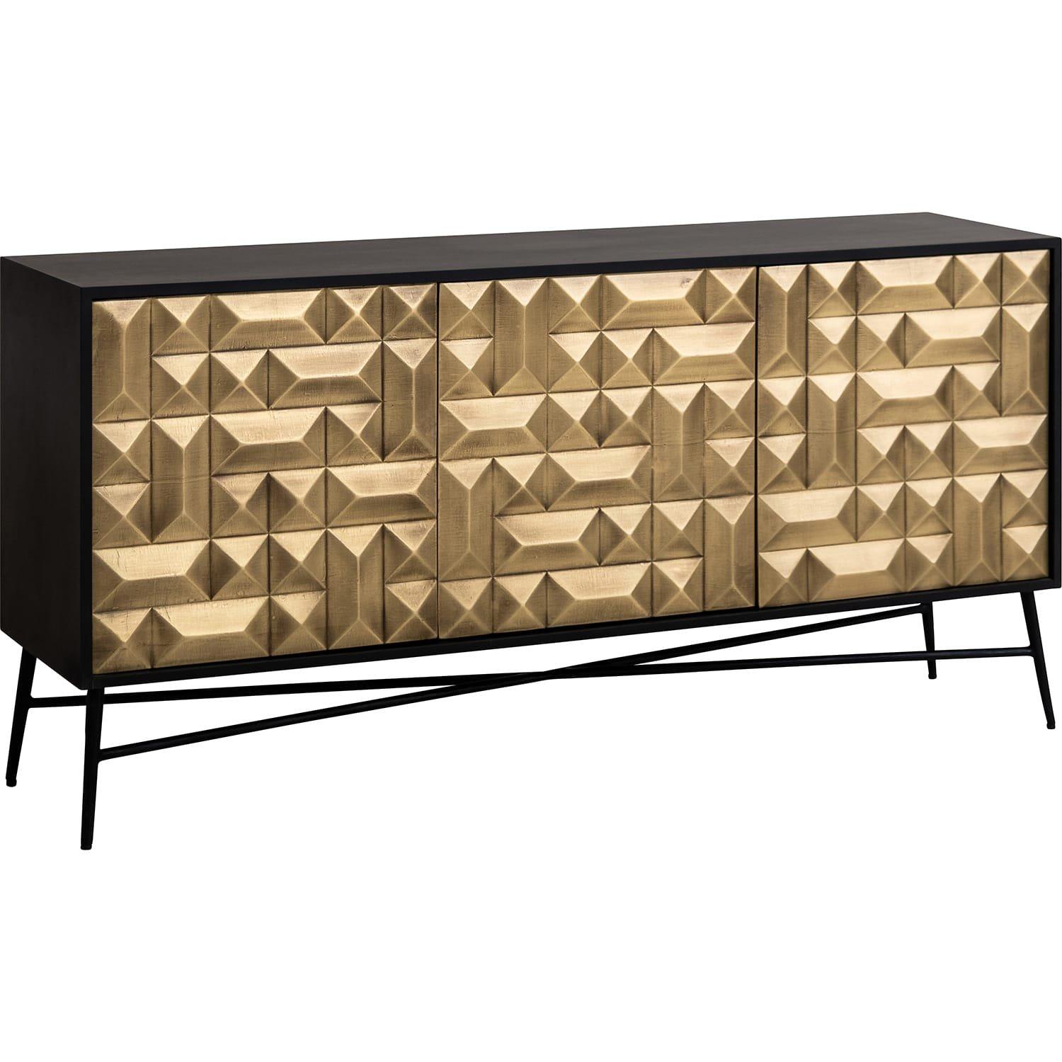 mutoni Sideboard Tetro gold 160  