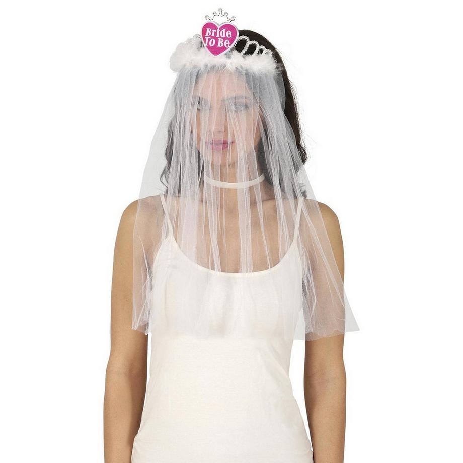 Fiestas Guirca Bride To Be Tiara und Schleier  