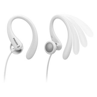 PHILIPS  Philips TAA1105WT00 Kopfhörer & Headset Kabelgebunden Ohrbügel, im Ohr Sport Weiß 