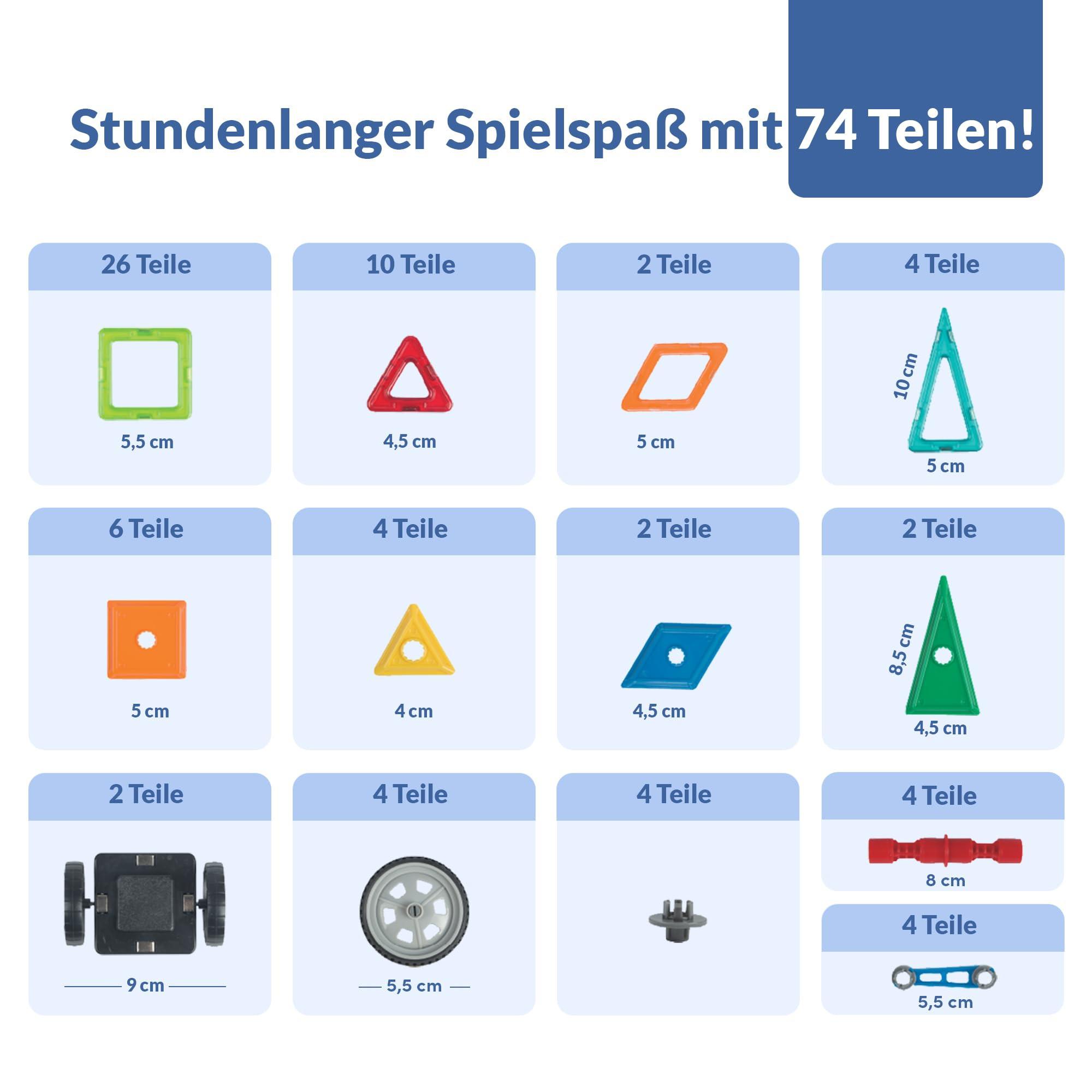 Activity-board  Magnetische Bauklötze, magnetische Bauklötze, pädagogisches Spielen, Entdecken und Bauen 