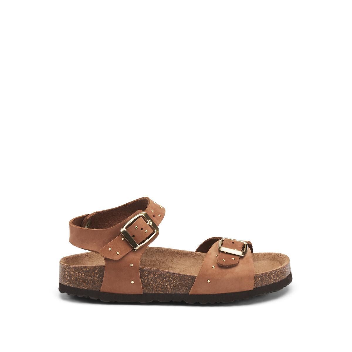 Image of Ledersandalen Unisex Braun 27