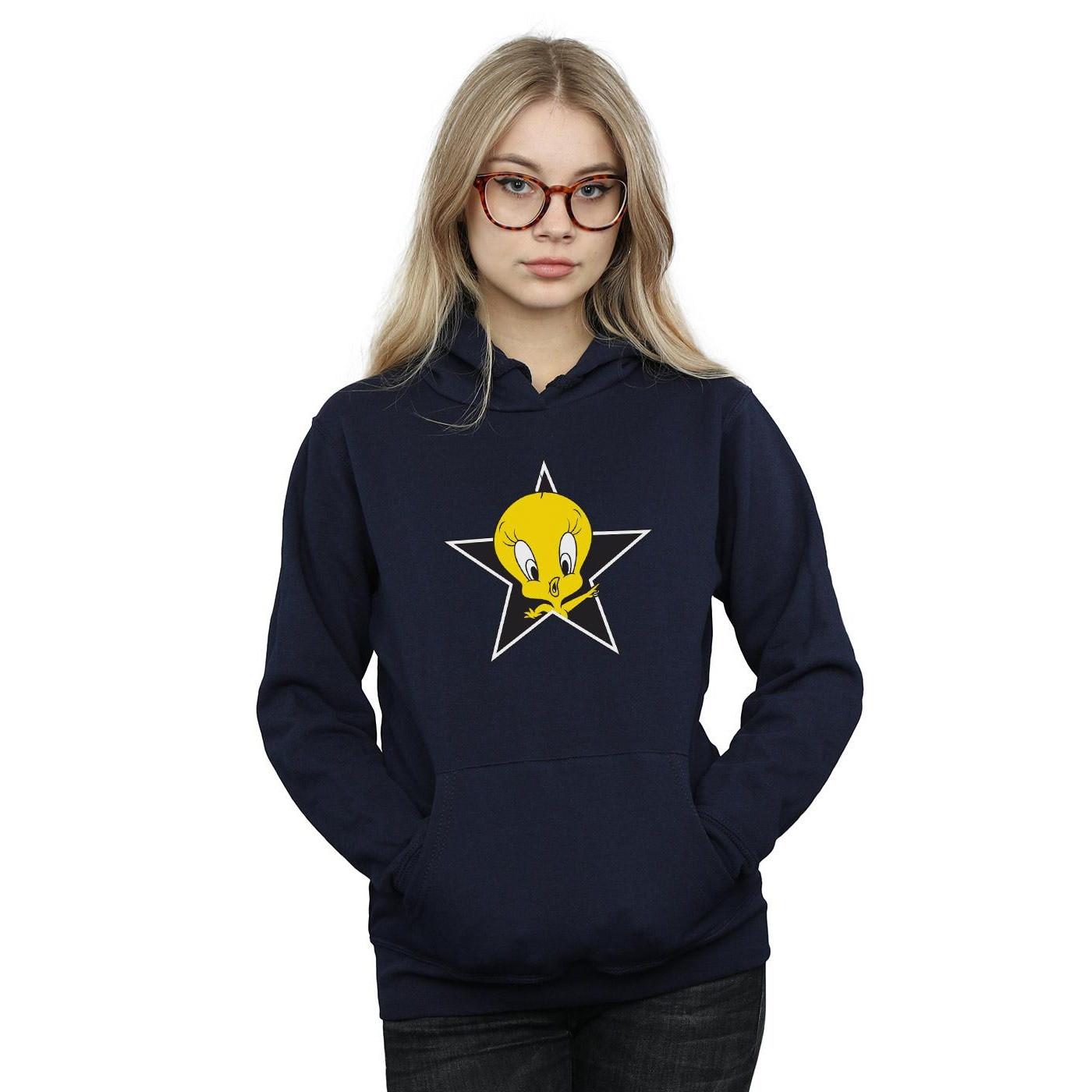 LOONEY TUNES  Sweat à capuche TWEETY PIE STAR 