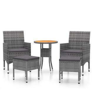 VidaXL Garten-lounge-set poly-rattan  