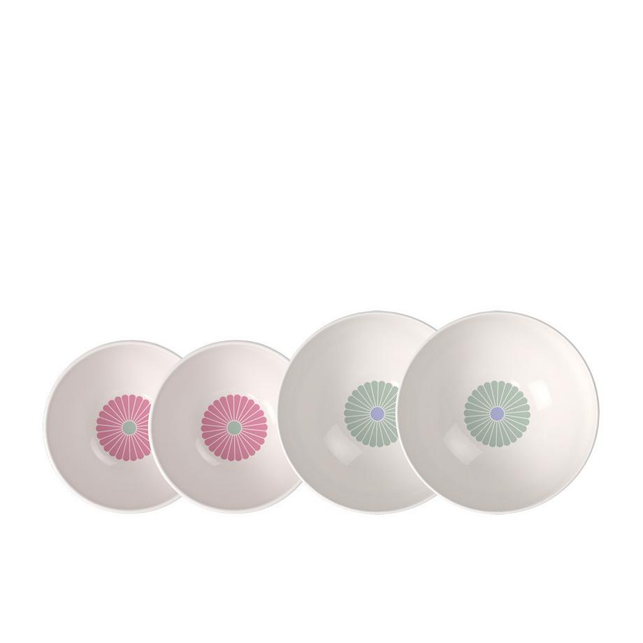 Villeroy&Boch Schale, 4-teilig Fleur couleur  