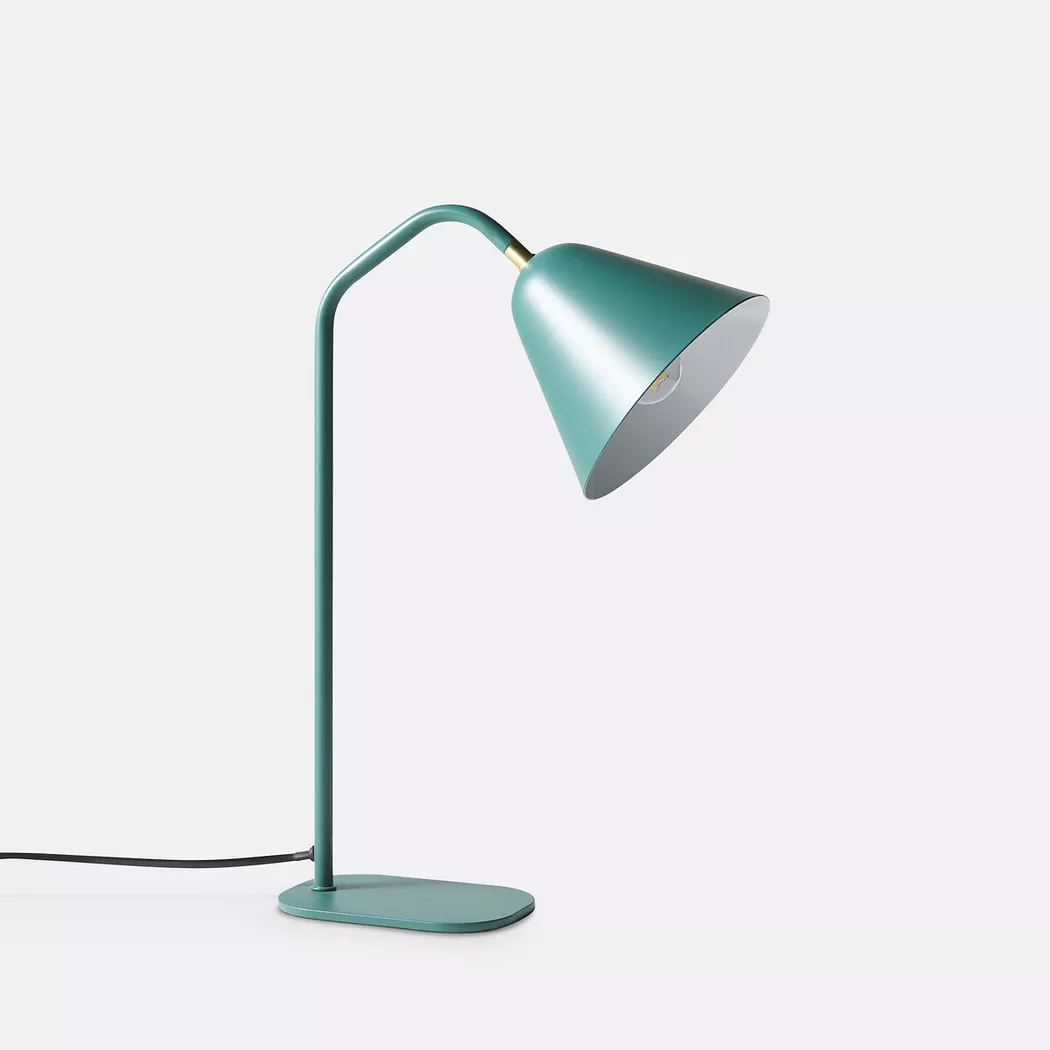 La Redoute Intérieurs – Tischlampe Copita, One Size, Grün