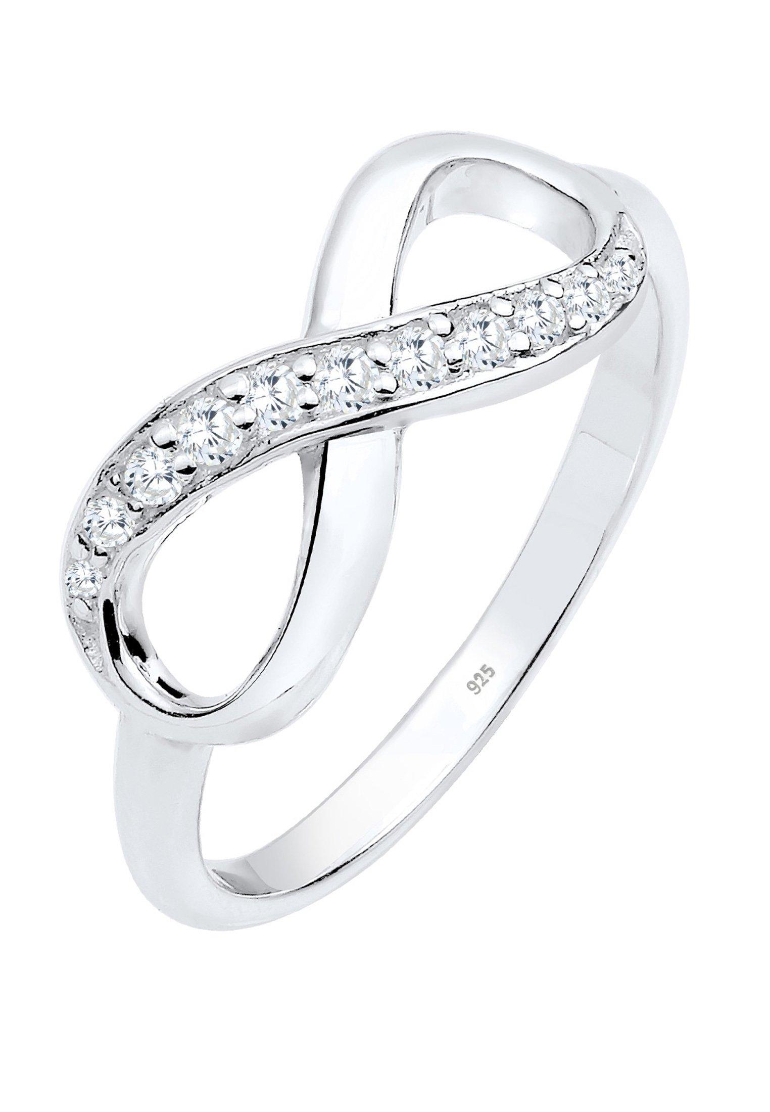 Image of Ring Infinity Zirkonia Eye Catcher Damen Weiss 54mm