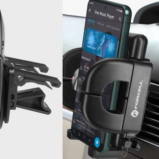 Avizar  Forcell Autohalterung mit Arm Schwarz 