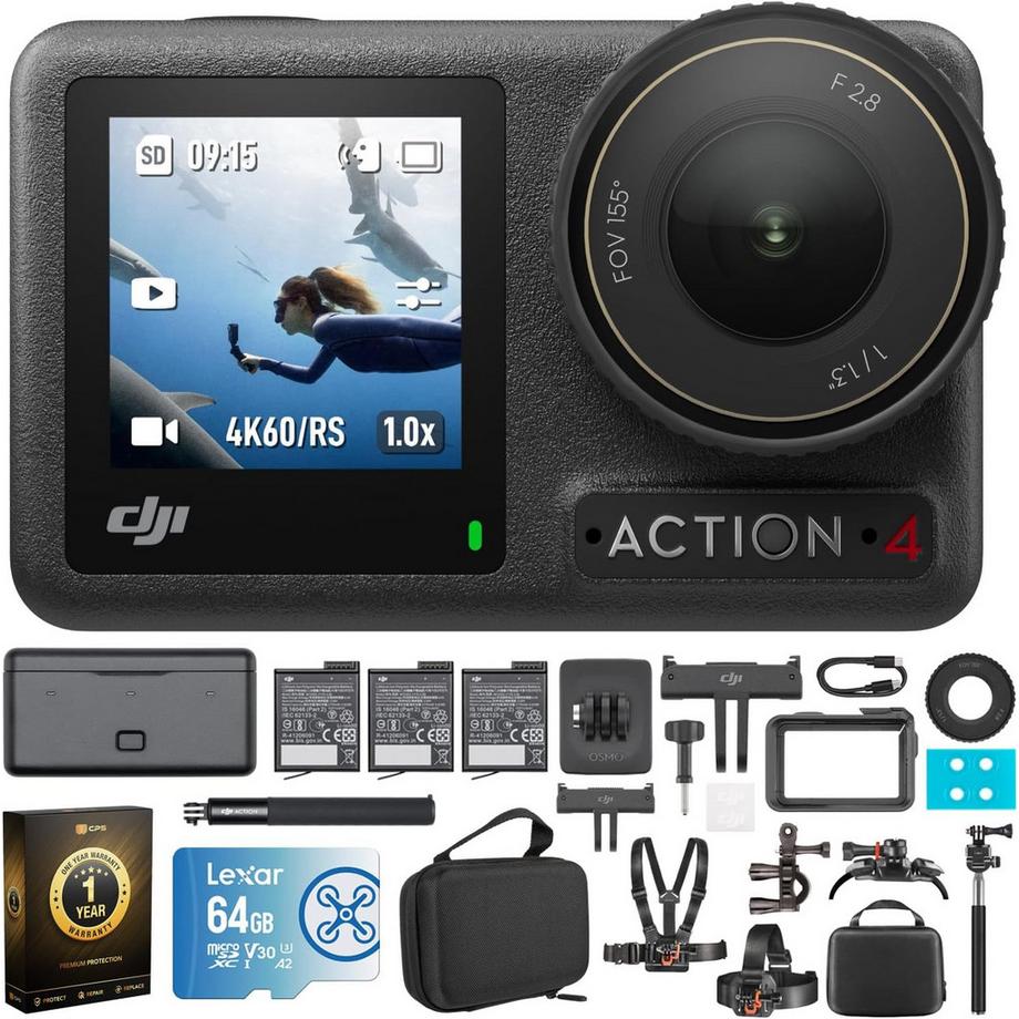 DJI Osmo Action 4 Combo Aventure