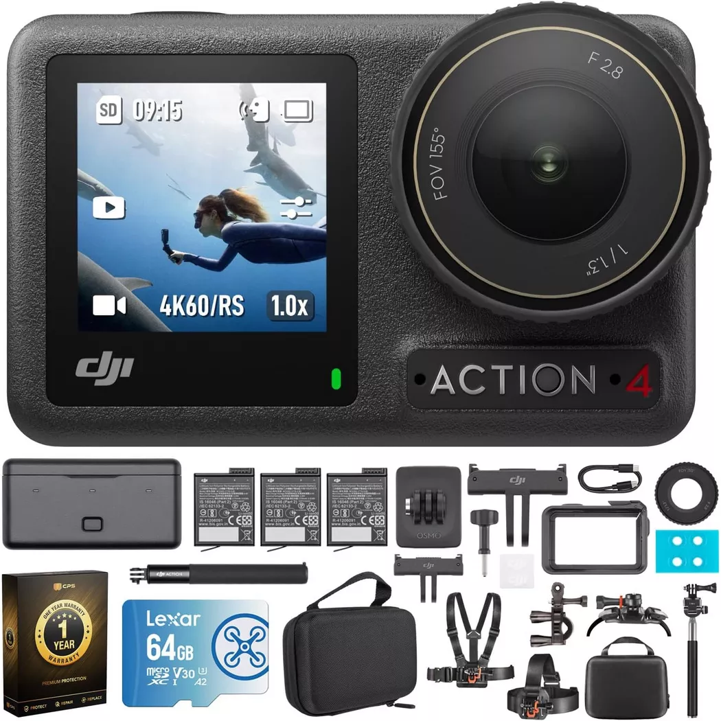 DJI -  Osmo Action 4 Adventure Combo