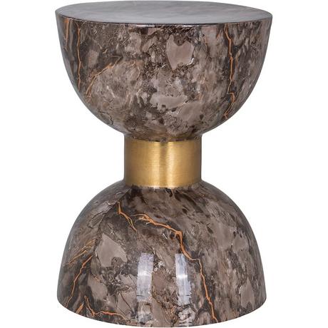 mutoni Table d'appoint Aimy marron 34  