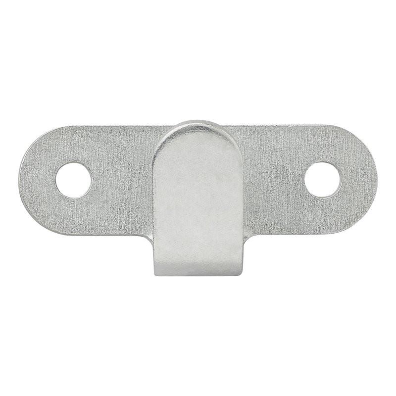 Pricenet Crochet corde métal 65x27mm courbé  