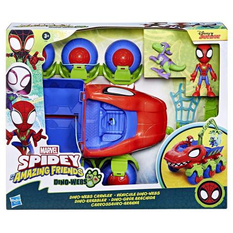 Hasbro  Spiderman Spidey Dino Webs Dino-Krabbler Fahrzeug 