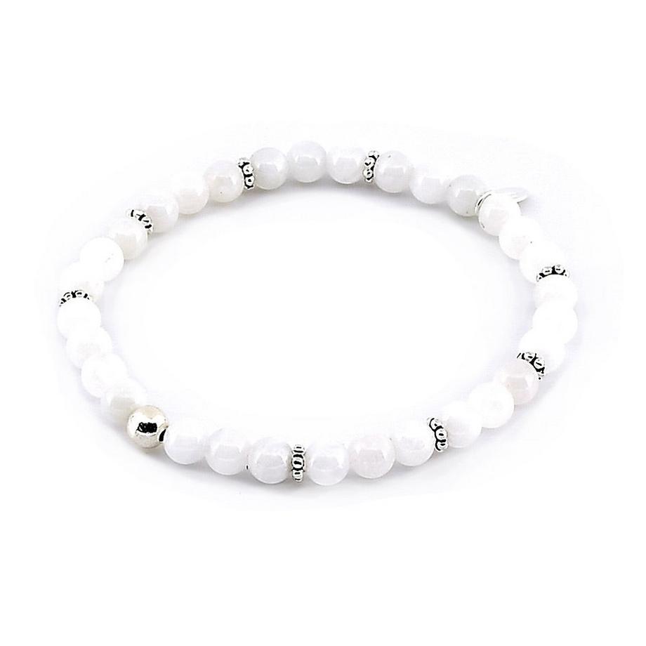 Melea  Armband mit Mondstein und Sterling Silber