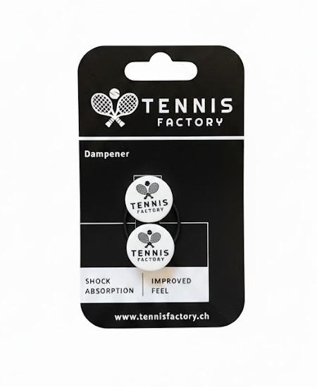 Tennis Factory  Dämpfer Doppelpack weiss 