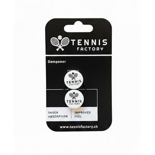 Tennis Factory  Dämpfer Doppelpack weiss 