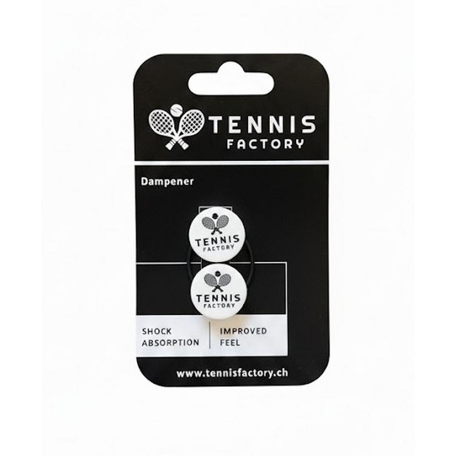 Tennis Factory  Dämpfer Doppelpack weiss 