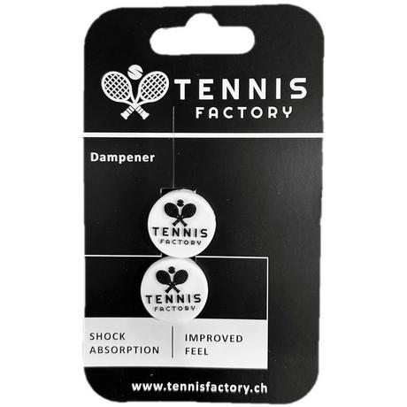 Tennis Factory  Dämpfer Doppelpack weiss 